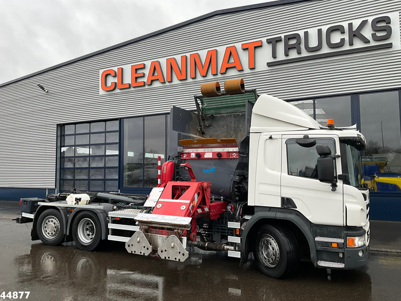 Scania P 280 Euro 6 Translift zijlader Just 163.656 Km! - Camión de basura: foto 1 Scania P 280 Euro 6 Translift zijlader Just 163.656 Km! - Camión de basura: foto 1