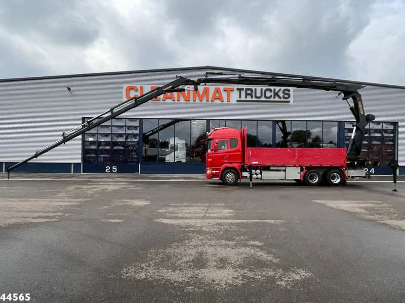 Scania R 620 V8 6x4 Palfinger 44 Tonmeter laadkraan + Fly-Jib - Camión grúa: foto 1 Scania R 620 V8 6x4 Palfinger 44 Tonmeter laadkraan + Fly-Jib - Camión grúa: foto 1