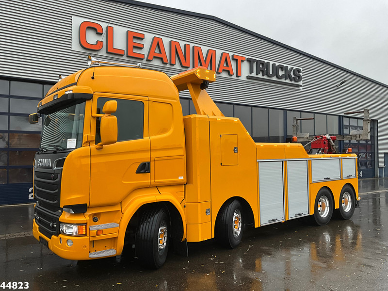 Scania R730 V8 8x4 Euro 6 Retarder Recovery truck Just 17.951 km! - Grua de remolque autos: foto 2 Scania R730 V8 8x4 Euro 6 Retarder Recovery truck Just 17.951 km! - Grua de remolque autos: foto 2
