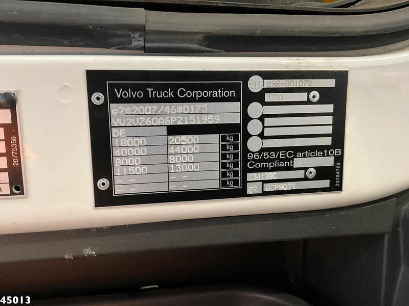 Camión portacontenedor de cadenas nuevo Volvo FE 350 Hyvalift 14 Ton portaalarmsysteem: foto 15