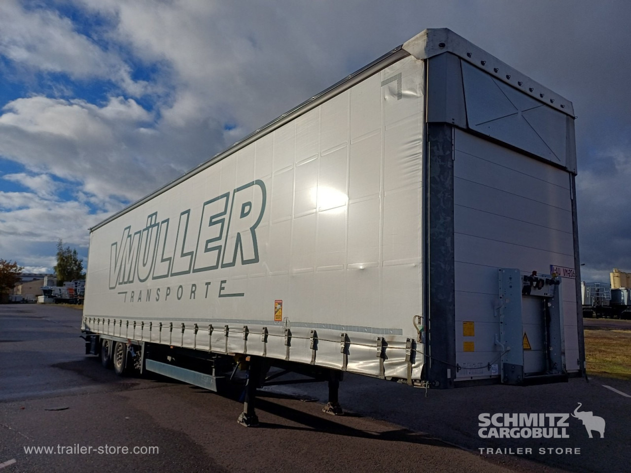 SCHMITZ Auflieger Curtainsider Mega - Semirremolque lona: foto 1 SCHMITZ Auflieger Curtainsider Mega - Semirremolque lona: foto 1