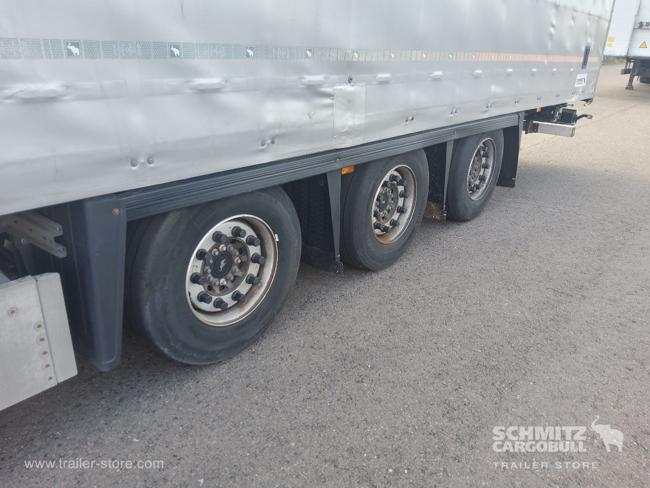 SCHMITZ Auflieger Curtainsider Mega - Semirremolque lona: foto 2 SCHMITZ Auflieger Curtainsider Mega - Semirremolque lona: foto 2
