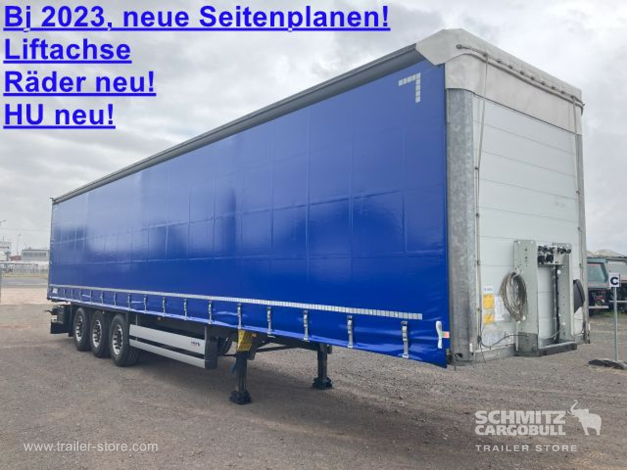 SCHMITZ Auflieger Curtainsider Standard - Semirremolque lona: foto 1 SCHMITZ Auflieger Curtainsider Standard - Semirremolque lona: foto 1