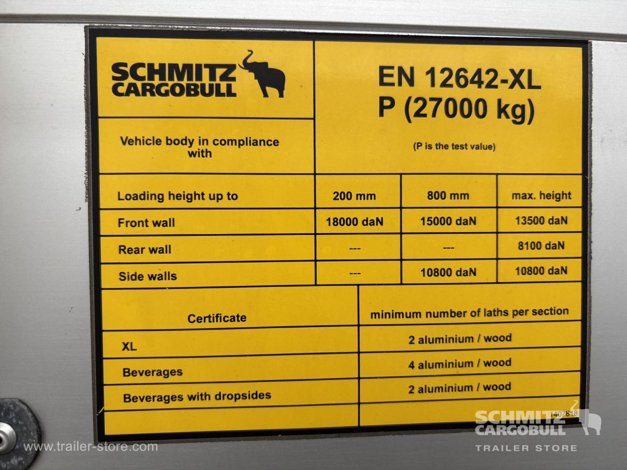 Semirremolque lona SCHMITZ Curtainsider Standard: foto 13