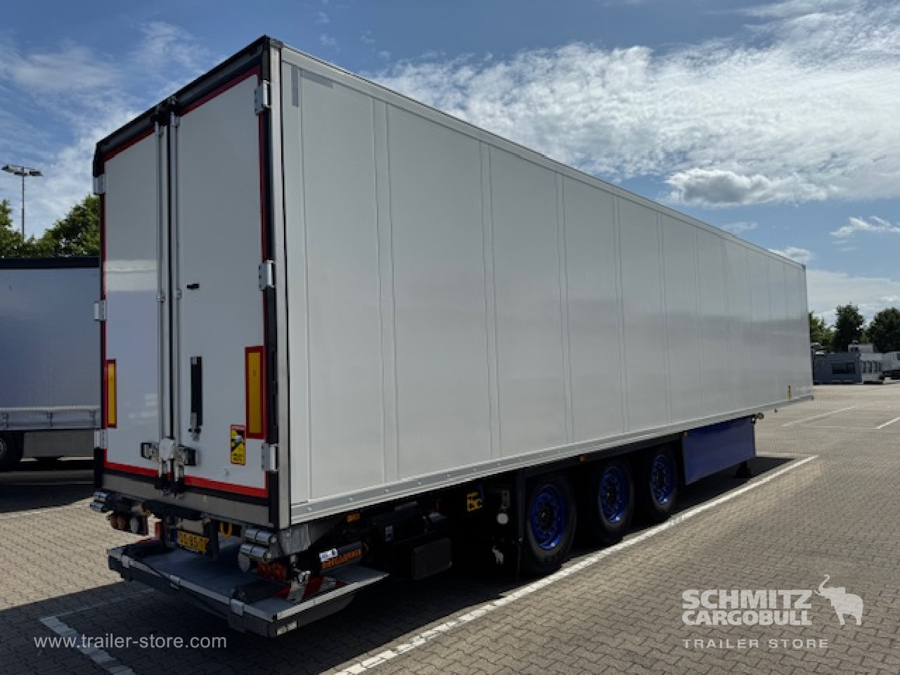 Semirremolque isotérmico SCHMITZ Oplegger Vries Multitemp Taillift: foto 8