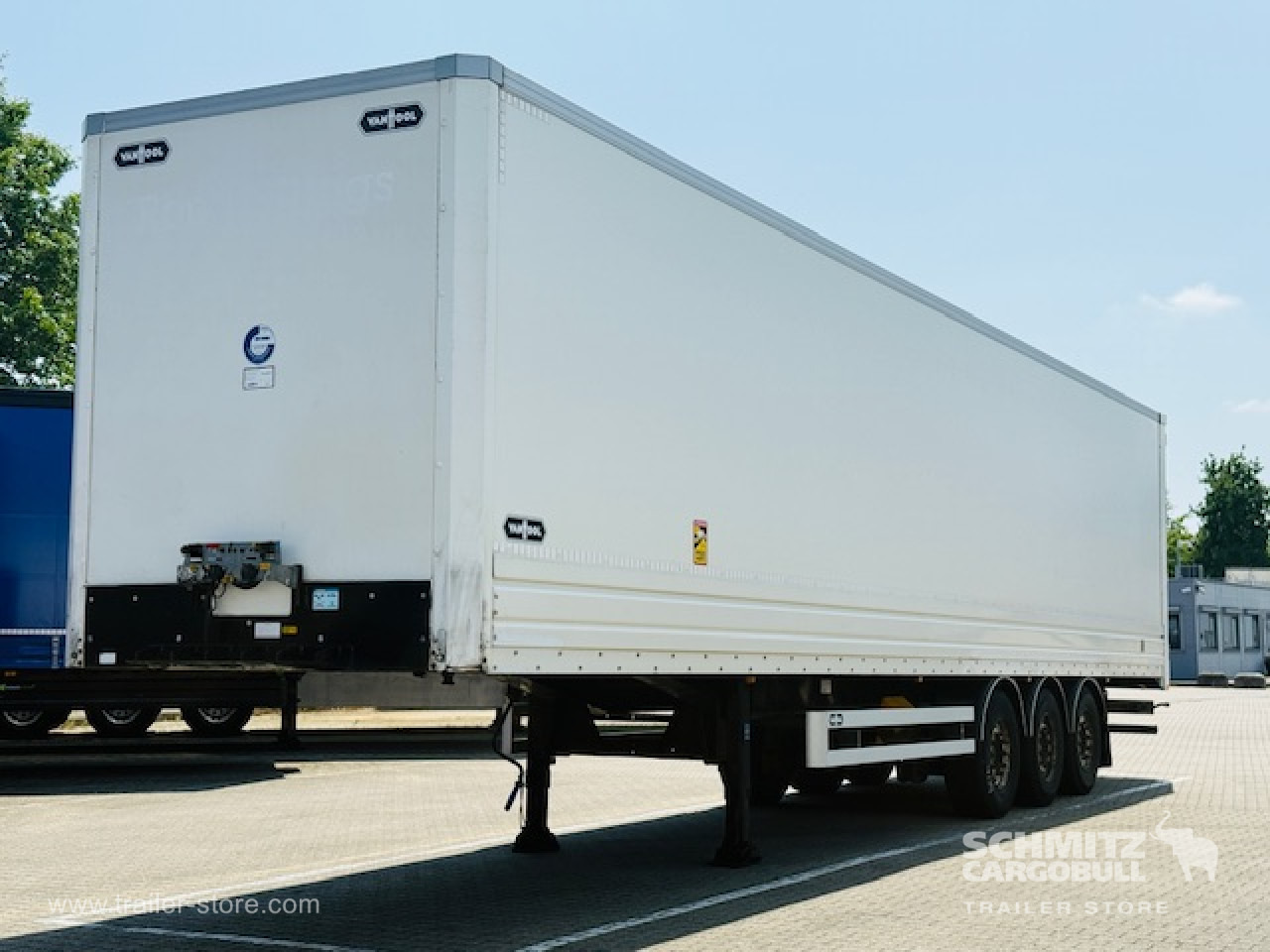 VANHOOL Oplegger Kasten Standard - Semirremolque caja cerrada: foto 1 VANHOOL Oplegger Kasten Standard - Semirremolque caja cerrada: foto 1