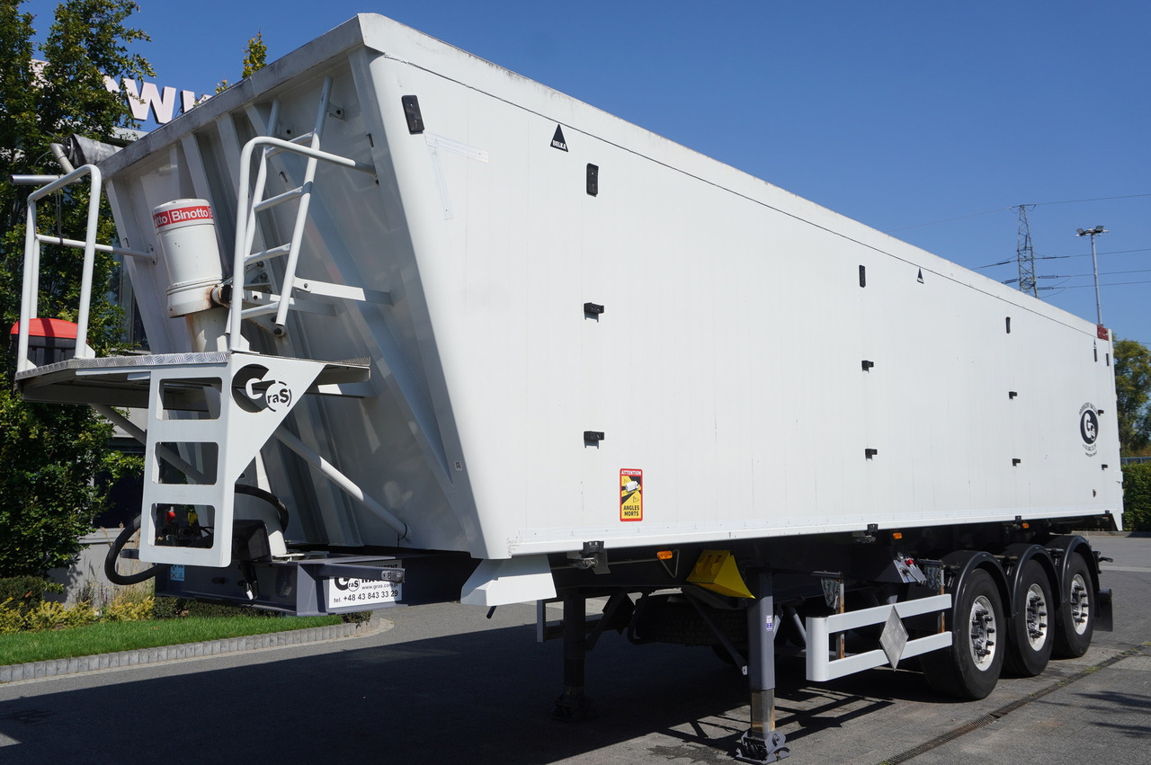 Semirremolque volquete GRAS aluminum tipper semi-trailer 48 m³: foto 8