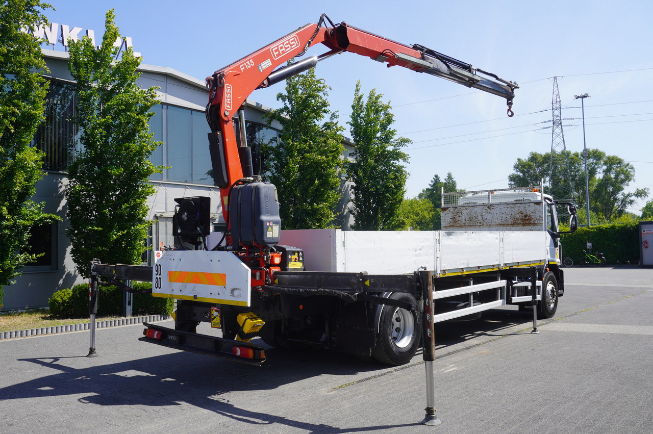 IVECO EUROCARGO 190-280L / FASSI F135A / 8 M / Lift cap. 5580 kg - Camión caja abierta, Camión grúa: foto 3 IVECO EUROCARGO 190-280L / FASSI F135A / 8 M / Lift cap. 5580 kg - Camión caja abierta, Camión grúa: foto 3