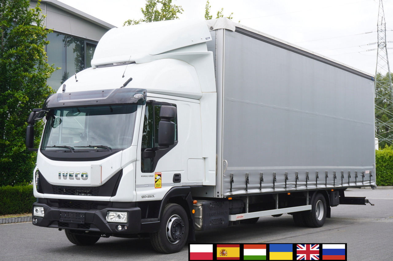 IVECO Eurocargo 120-250L / 40 tho. km !!! / Curtainsider 20 EPAL / 2023 - Camión lona: foto 1 IVECO Eurocargo 120-250L / 40 tho. km !!! / Curtainsider 20 EPAL / 2023 - Camión lona: foto 1
