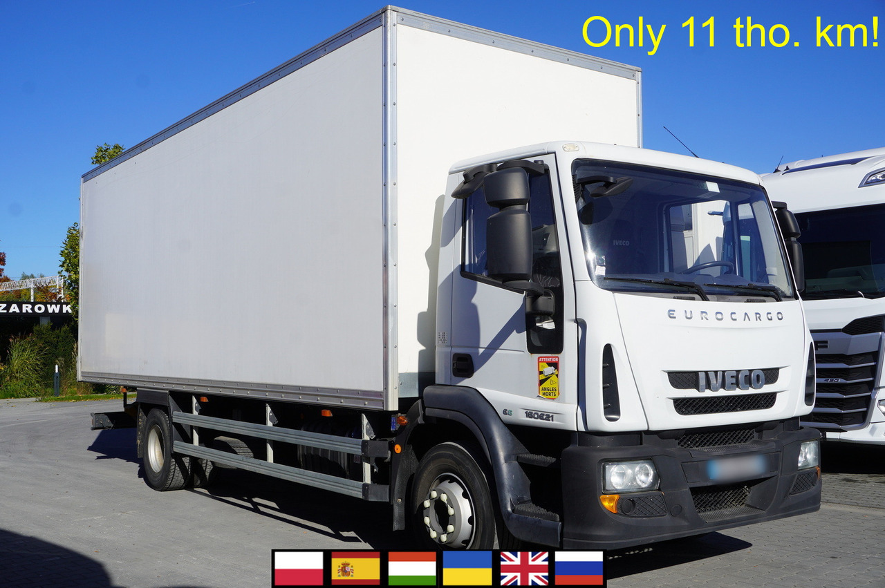 IVECO Eurocargo 160E21 / Only 11 thousand km!!! / Box 18 EPAL - Camión caja cerrada: foto 1 IVECO Eurocargo 160E21 / Only 11 thousand km!!! / Box 18 EPAL - Camión caja cerrada: foto 1