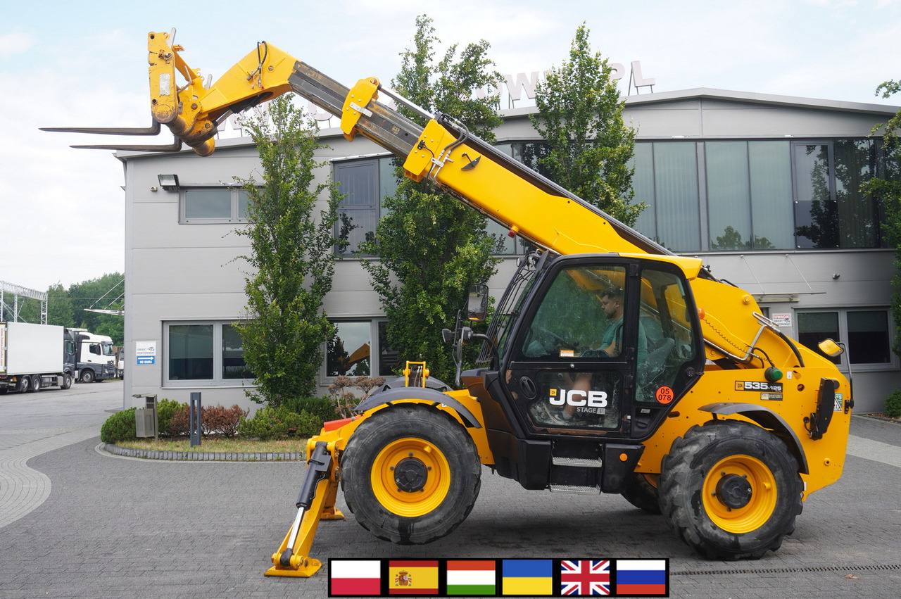 JCB 535-125 / 1500 MTH! / reach 12.5 m / 2021 / 3.5 t - Cargadora de ruedas telescópica: foto 1 JCB 535-125 / 1500 MTH! / reach 12.5 m / 2021 / 3.5 t - Cargadora de ruedas telescópica: foto 1