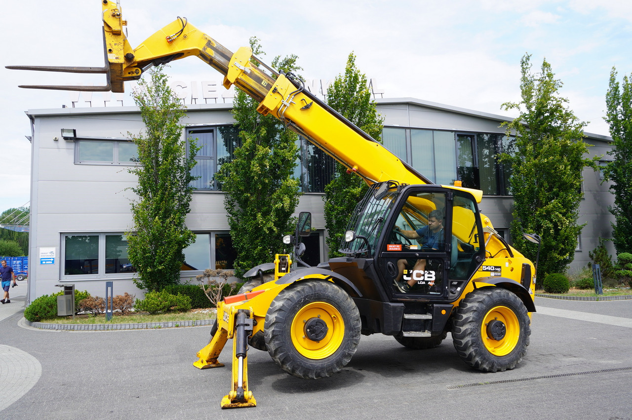 Manipulador telescópico JCB 540-140 telescopic loader / 14 m range / 1800 MTH: foto 19