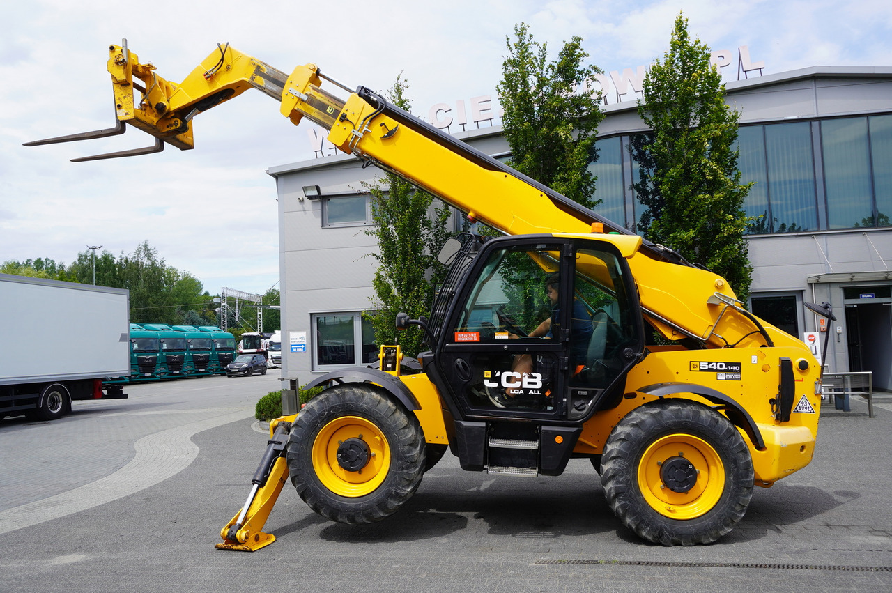 Manipulador telescópico JCB 540-140 telescopic loader / 14 m range / 1800 MTH: foto 13