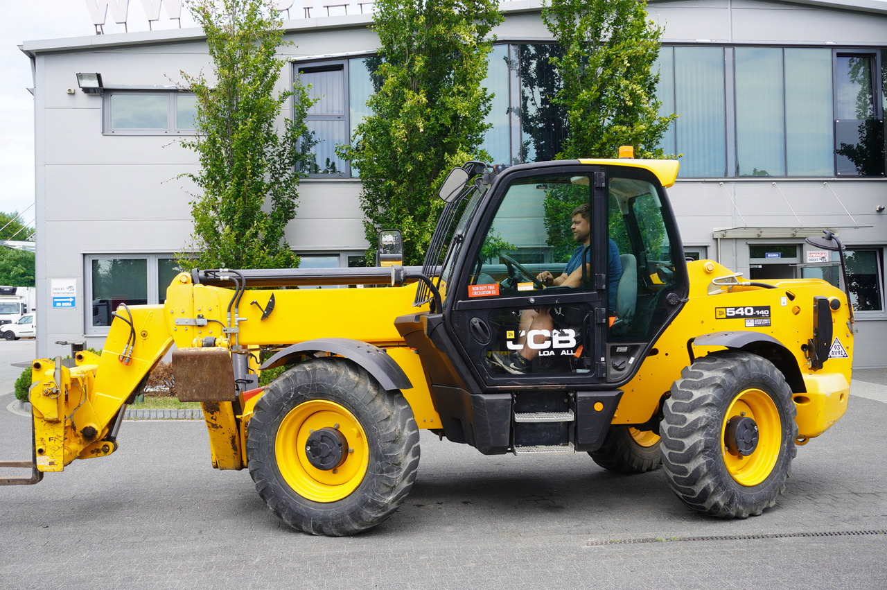 Manipulador telescópico JCB 540-140 telescopic loader / 14 m range / 1800 MTH: foto 9