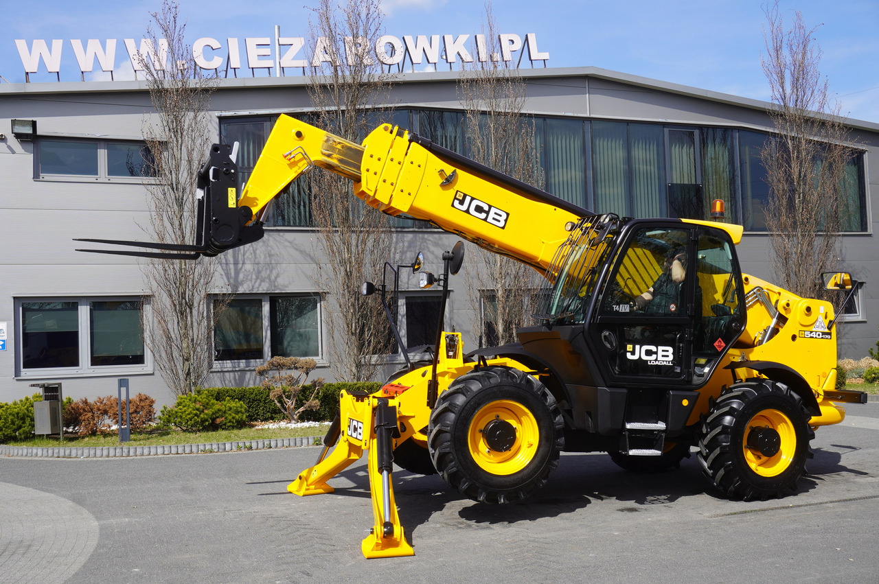 JCB 540-170 Telescopic Loader / 17m / joystick - Cargadora de ruedas: foto 4 JCB 540-170 Telescopic Loader / 17m / joystick - Cargadora de ruedas: foto 4