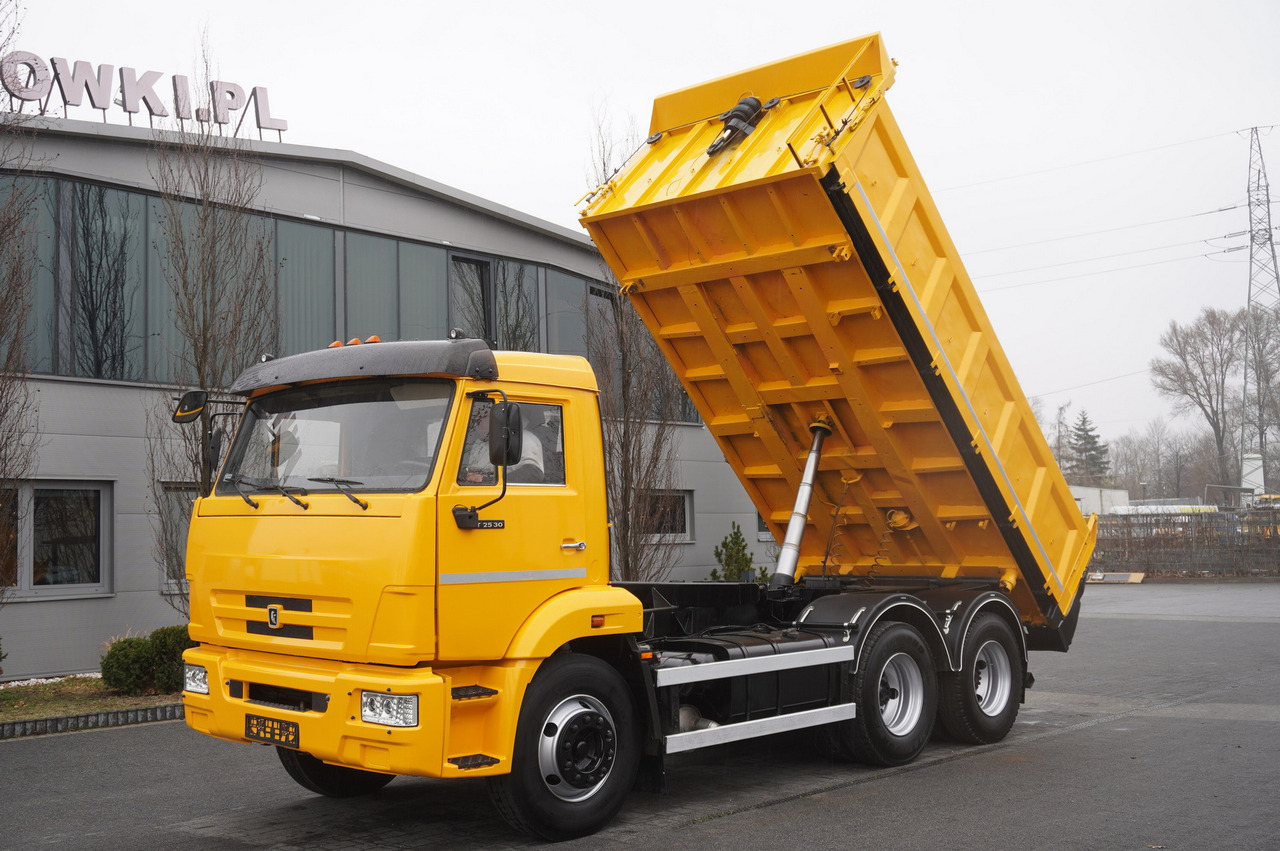 KAMAZ T2530 E5 6×4 / 3-sided tipper - Camión volquete, Camión grúa: foto 1 KAMAZ T2530 E5 6×4 / 3-sided tipper - Camión volquete, Camión grúa: foto 1