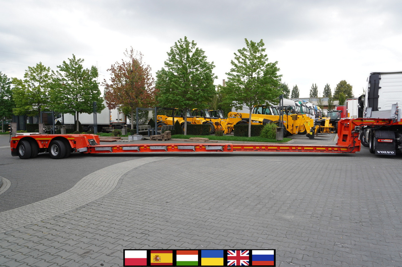 KÄSSBOHRER LB2 TIEF-BETT low loader semi-trailer / 16.5 m / Extendable semi-trailer / steered axles / 2 units - Semirremolque góndola rebajadas: foto 1 KÄSSBOHRER LB2 TIEF-BETT low loader semi-trailer / 16.5 m / Extendable semi-trailer / steered axles / 2 units - Semirremolque góndola rebajadas: foto 1