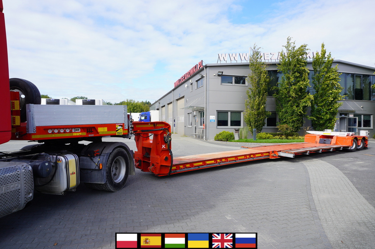 KÄSSBOHRER LB2 TIEF-BETT low loader semi-trailer / 16.5 m / Extendable semi-trailer / steered axles / 2 units - Semirremolque góndola rebajadas: foto 1 KÄSSBOHRER LB2 TIEF-BETT low loader semi-trailer / 16.5 m / Extendable semi-trailer / steered axles / 2 units - Semirremolque góndola rebajadas: foto 1