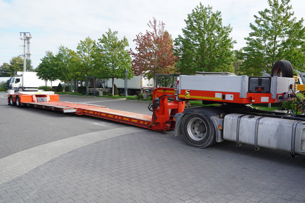 KÄSSBOHRER LB2 TIEF-BETT low loader semi-trailer / 16.5 m / Extendable semi-trailer / steered axles / 2 units - Semirremolque góndola rebajadas: foto 2 KÄSSBOHRER LB2 TIEF-BETT low loader semi-trailer / 16.5 m / Extendable semi-trailer / steered axles / 2 units - Semirremolque góndola rebajadas: foto 2