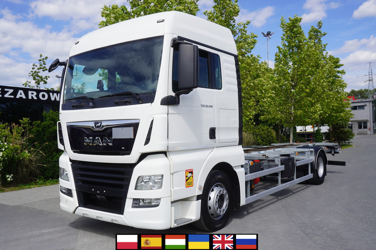 MAN GX 18.430 / BDF 7.5 m / sleeping cab / 2021 - Camión portacontenedore/ Intercambiable: foto 1 MAN GX 18.430 / BDF 7.5 m / sleeping cab / 2021 - Camión portacontenedore/ Intercambiable: foto 1