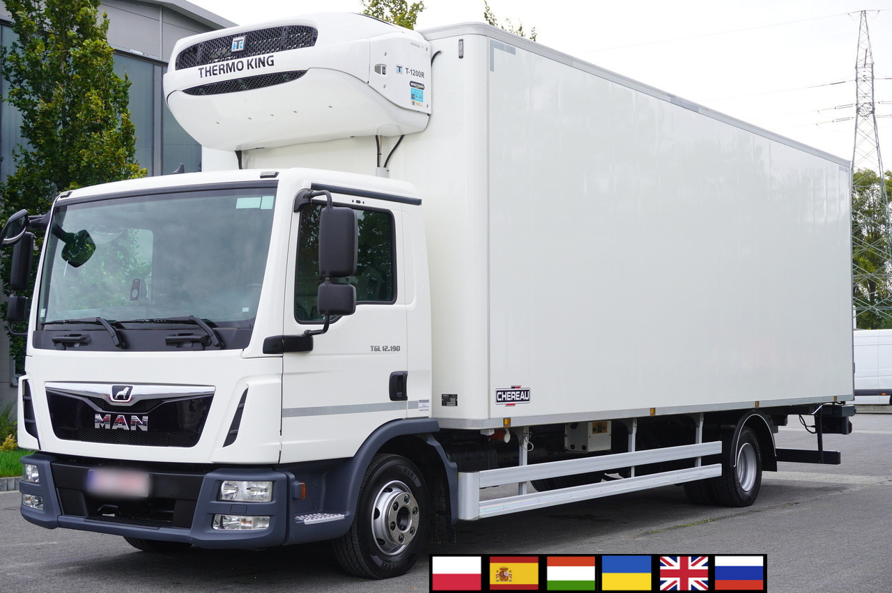 MAN TGL 12.190 / CHEREAU Refrigerator 18 PAL multitemperature / Thermoking T-1200R / 100,000 km - Camión frigorífico: foto 1 MAN TGL 12.190 / CHEREAU Refrigerator 18 PAL multitemperature / Thermoking T-1200R / 100,000 km - Camión frigorífico: foto 1