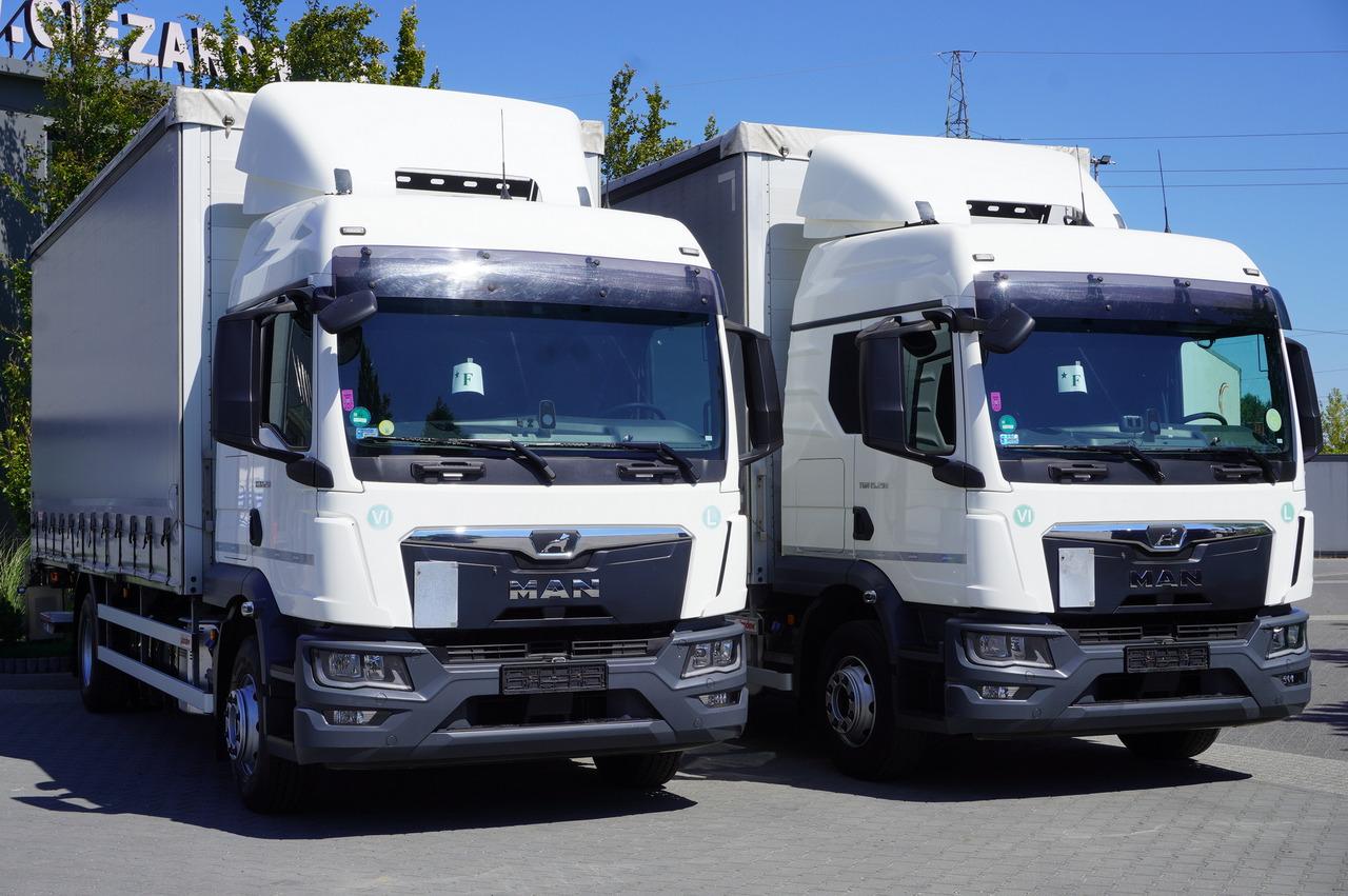 MAN TGM 15.290 Curtainsider / Glob / Manual / 2 beds / 17 EPAL - Camión lona: foto 3 MAN TGM 15.290 Curtainsider / Glob / Manual / 2 beds / 17 EPAL - Camión lona: foto 3