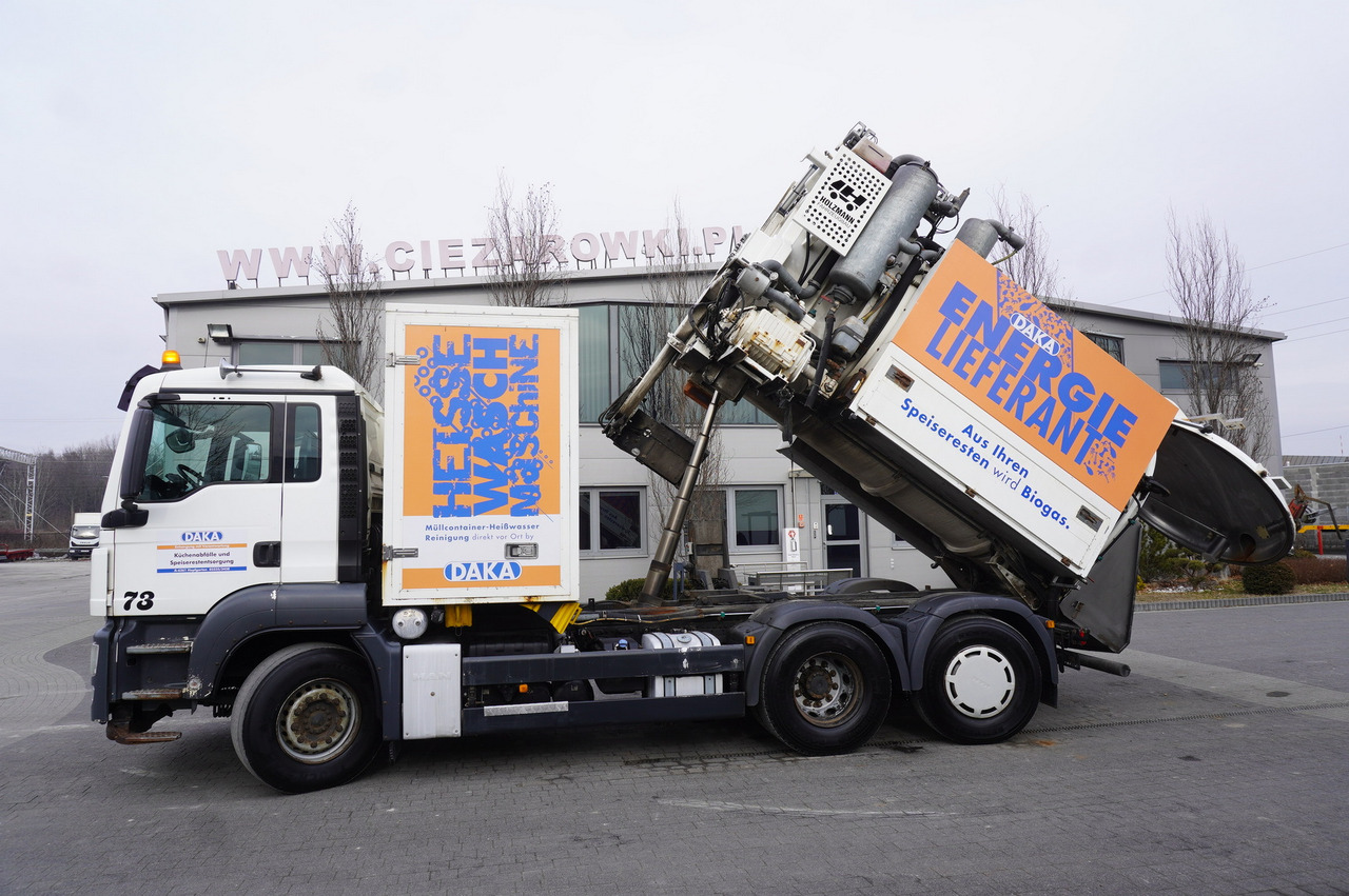 MAN TGS 26.360 / Holzmann Fahrzeugbau HBS 28/120.00 kitchen waste vehicle / Euro 5 - Camión de basura: foto 2 MAN TGS 26.360 / Holzmann Fahrzeugbau HBS 28/120.00 kitchen waste vehicle / Euro 5 - Camión de basura: foto 2