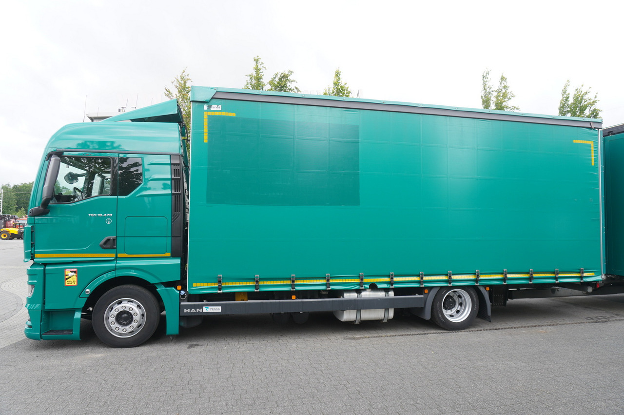 Camión lona MAN TGX 18.470 / Trailer 19 EPAL / Curtainsider 19 EPAL / 2022 / Retarder / 15 units: foto 6