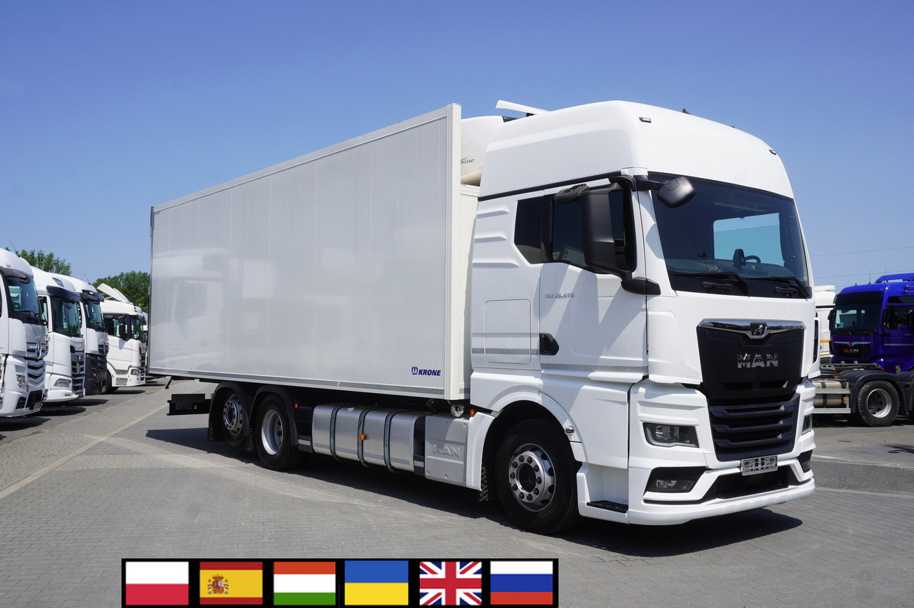 MAN TGX 26.470 / 2022 / Krone Refrigerator 40 EPAL Multitemp Dopplestock / Carrier Supra 950 MT - Camión frigorífico: foto 1 MAN TGX 26.470 / 2022 / Krone Refrigerator 40 EPAL Multitemp Dopplestock / Carrier Supra 950 MT - Camión frigorífico: foto 1