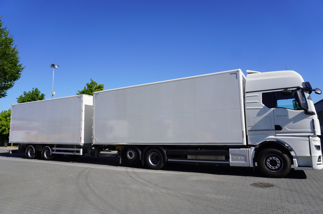 MAN TGX 26.480 6×2-2 LL CH NEW / 19 EPAL box / New Wecon walkthrough box trailer 19 EPAL / 2025.06 !!! - Camión caja cerrada: foto 2 MAN TGX 26.480 6×2-2 LL CH NEW / 19 EPAL box / New Wecon walkthrough box trailer 19 EPAL / 2025.06 !!! - Camión caja cerrada: foto 2