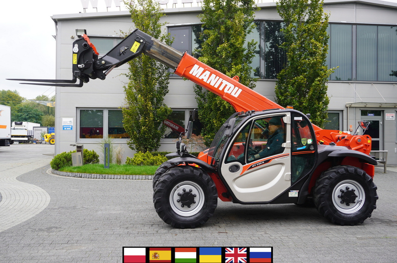MANITOU MT 730 H / 7 m reach / 3 t / height 190 cm / 2900 MTH! / Joystick - Manipulador telescópico: foto 1 MANITOU MT 730 H / 7 m reach / 3 t / height 190 cm / 2900 MTH! / Joystick - Manipulador telescópico: foto 1