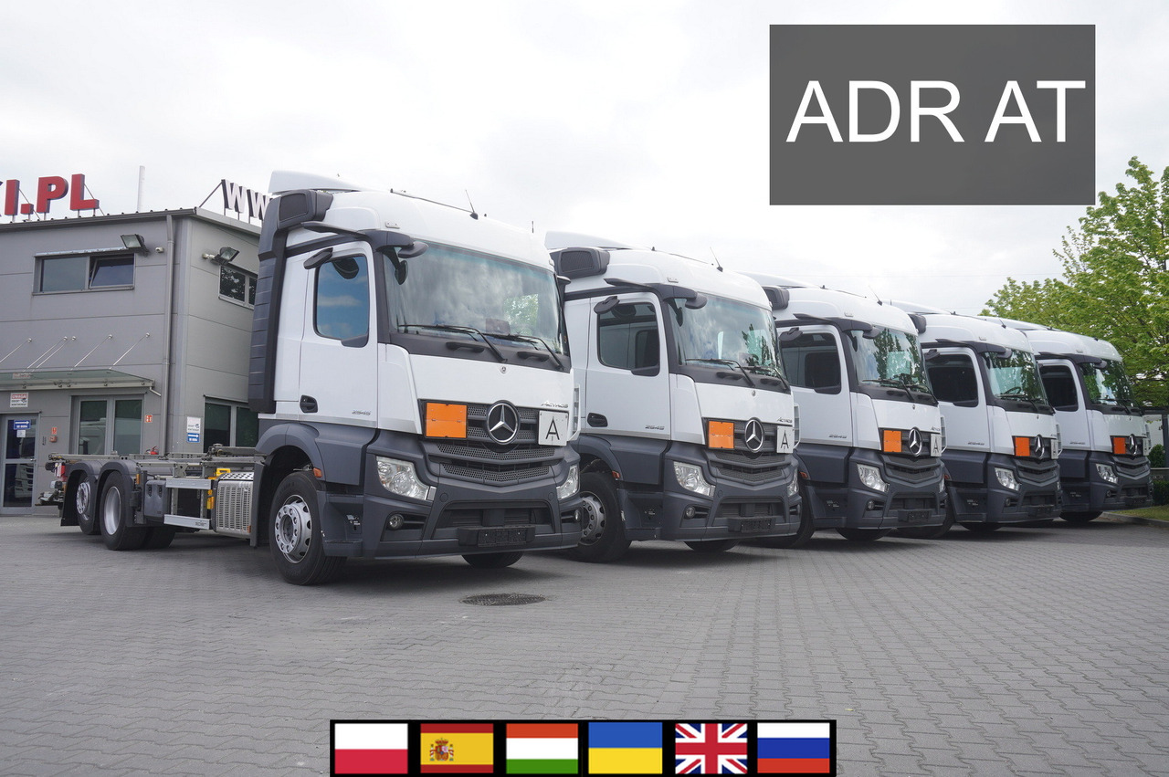 MERCEDES-BENZ Actros 2545 6×2 MP5 / ADR AT / 12 units - Camión portacontenedore/ Intercambiable: foto 1 MERCEDES-BENZ Actros 2545 6×2 MP5 / ADR AT / 12 units - Camión portacontenedore/ Intercambiable: foto 1