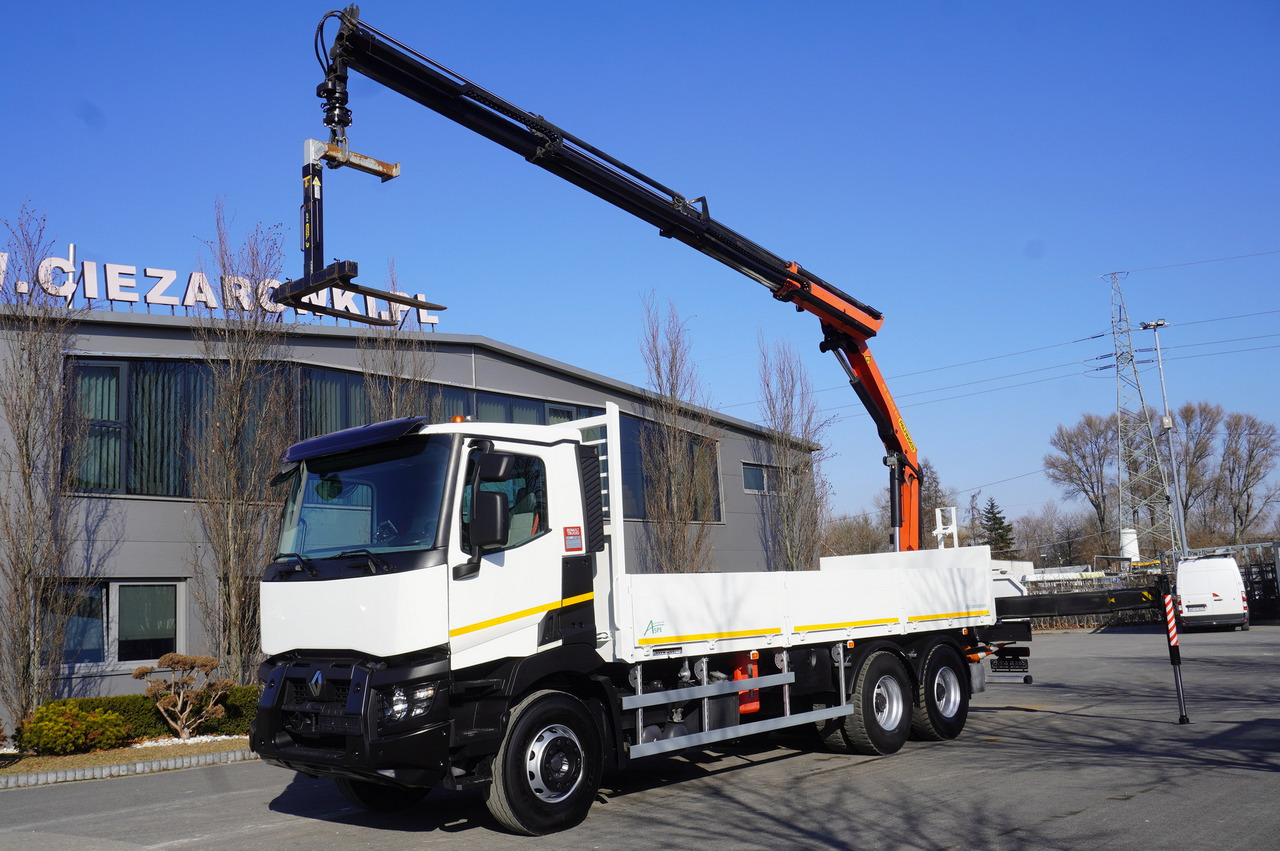 RENAULT C380 / 6x4 / HDS Palfinger PK 18002-EH 6000 kg - Autogrúa: foto 1 RENAULT C380 / 6x4 / HDS Palfinger PK 18002-EH 6000 kg - Autogrúa: foto 1