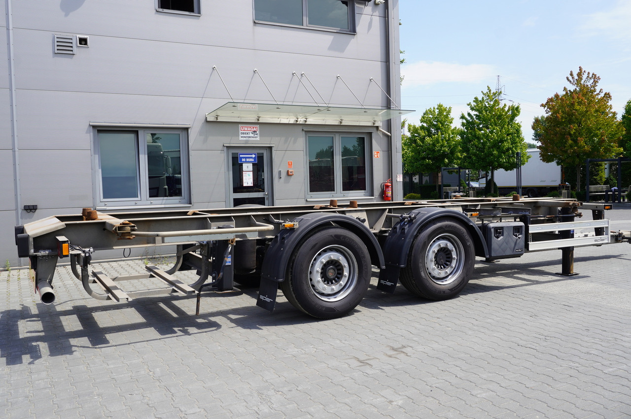 SPIER Trailer ZWL 290 BDF / 18 t - Remolque chasis: foto 2 SPIER Trailer ZWL 290 BDF / 18 t - Remolque chasis: foto 2