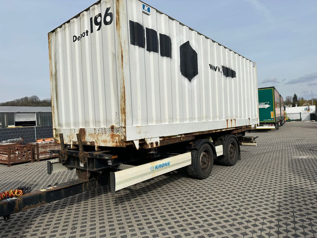 Krone ZZ 18- BDF Containerchassi Scheibenbremsen - - Remolque portacontenedore/ Intercambiable: foto 2 Krone ZZ 18- BDF Containerchassi Scheibenbremsen - - Remolque portacontenedore/ Intercambiable: foto 2
