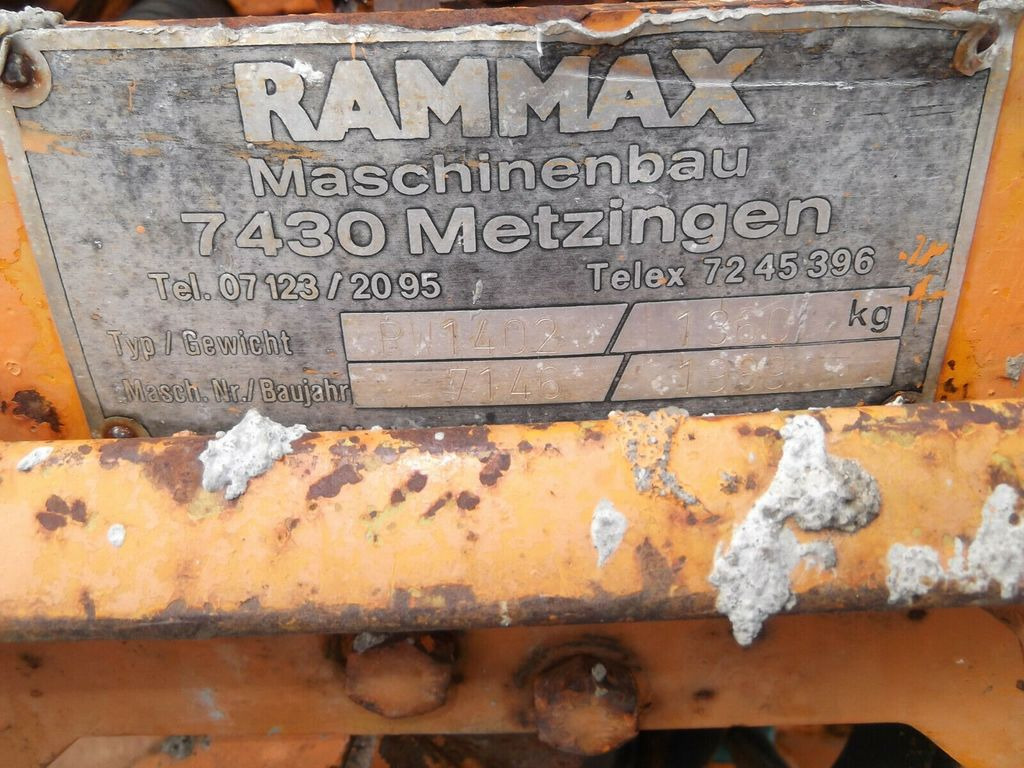 Rammax RW 1402 - Mini compactadora: foto 5 Rammax RW 1402 - Mini compactadora: foto 5