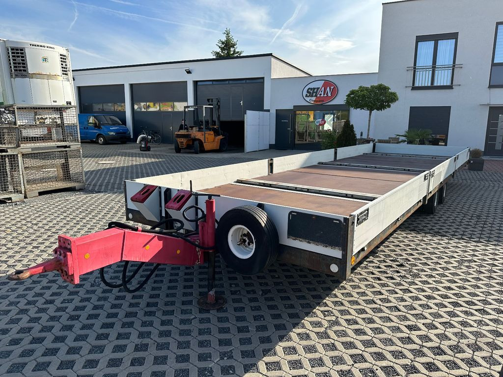 Remolque plataforma/ Caja abierta TP1272004X Tandem Anhänger Top Zustand: foto 9