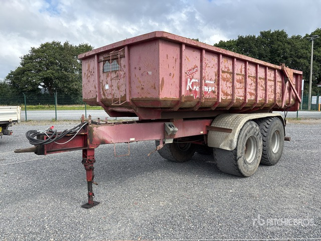 1996 Krampe TWK 18 Goliath End Dump Trailer - Desbrozadora de martillos/ Trituradora: foto 2 1996 Krampe TWK 18 Goliath End Dump Trailer - Desbrozadora de martillos/ Trituradora: foto 2