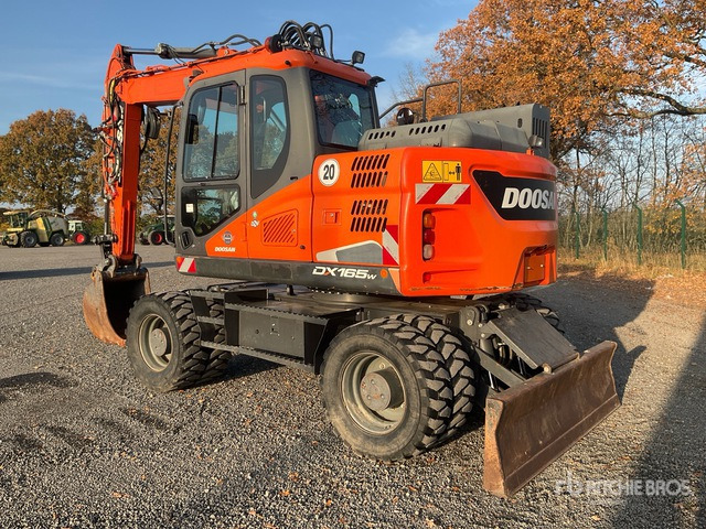 2019 Doosan DX 165 W-5 Wheel Excavator - Excavadora de ruedas: foto 4 2019 Doosan DX 165 W-5 Wheel Excavator - Excavadora de ruedas: foto 4