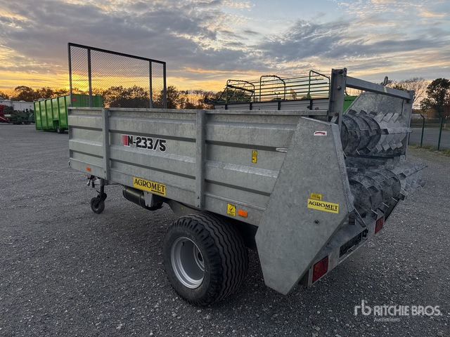 2023 Agromet 5T Manure Spreader - Esparcidor de estiércol: foto 4 2023 Agromet 5T Manure Spreader - Esparcidor de estiércol: foto 4