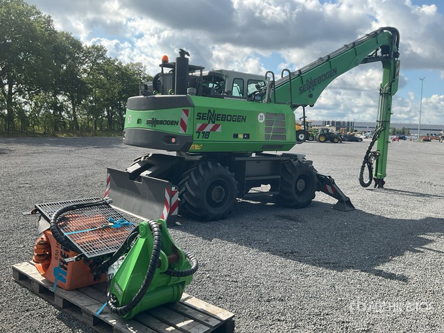 2009 Sennebogen 718 MultiCab Wheel Material Handler - Equipo de manutención: foto 4 2009 Sennebogen 718 MultiCab Wheel Material Handler - Equipo de manutención: foto 4