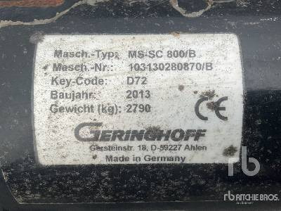 GERINGHOFF MAISSTAR SC 800 - Cabezal de grano: foto 5 GERINGHOFF MAISSTAR SC 800 - Cabezal de grano: foto 5