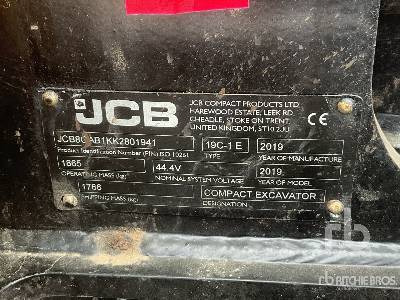 JCB 19C-1E ZERO EMI Electric - Miniexcavadora: foto 5 JCB 19C-1E ZERO EMI Electric - Miniexcavadora: foto 5