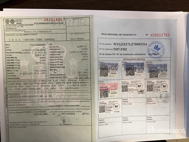 2006 Volkswagen Touareg 2.5 AWD SUV - SUV/ Todoterreno: foto 2 2006 Volkswagen Touareg 2.5 AWD SUV - SUV/ Todoterreno: foto 2