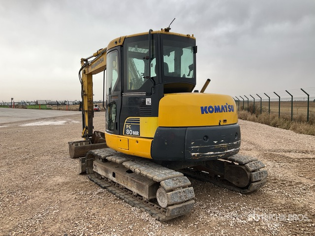 2012 Komatsu PC80MR-3 Tracked Excavator - Excavadora de cadenas: foto 4 2012 Komatsu PC80MR-3 Tracked Excavator - Excavadora de cadenas: foto 4