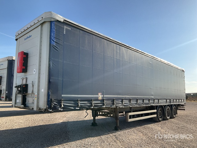 2014 Lecitrailer 3E20 Tri/A XL 3M Multilock Curtain Side Trailer - Remolque con toldo: foto 2 2014 Lecitrailer 3E20 Tri/A XL 3M Multilock Curtain Side Trailer - Remolque con toldo: foto 2