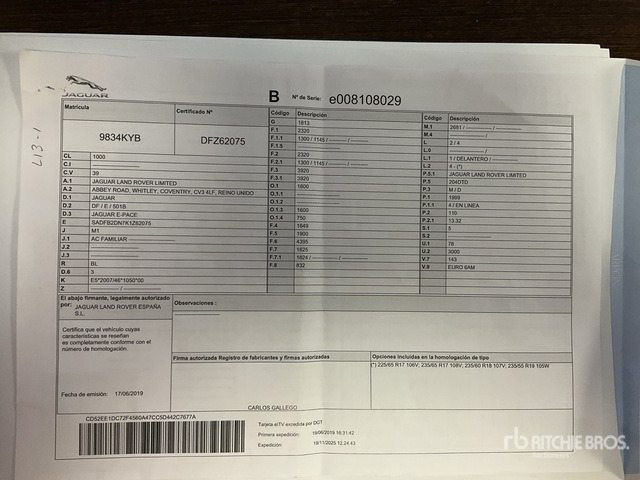 2019 Jaguar E Pace SUV - SUV/ Todoterreno: foto 3 2019 Jaguar E Pace SUV - SUV/ Todoterreno: foto 3