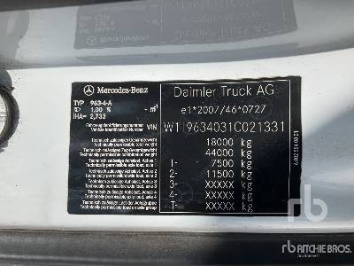 MERCEDES-BENZ ACTROS 1845LS 4x2 - Cabeza tractora: foto 5 MERCEDES-BENZ ACTROS 1845LS 4x2 - Cabeza tractora: foto 5