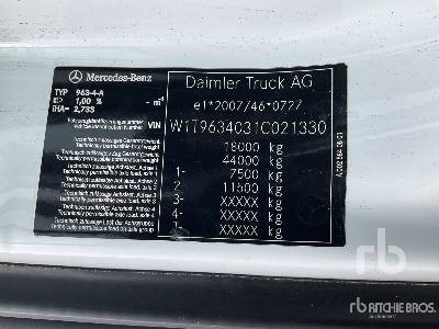 MERCEDES-BENZ ACTROS 1845LS 4x2 - Cabeza tractora: foto 5 MERCEDES-BENZ ACTROS 1845LS 4x2 - Cabeza tractora: foto 5