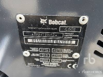 BOBCAT E50Z Long-Arm. - Miniexcavadora: foto 5 BOBCAT E50Z Long-Arm. - Miniexcavadora: foto 5